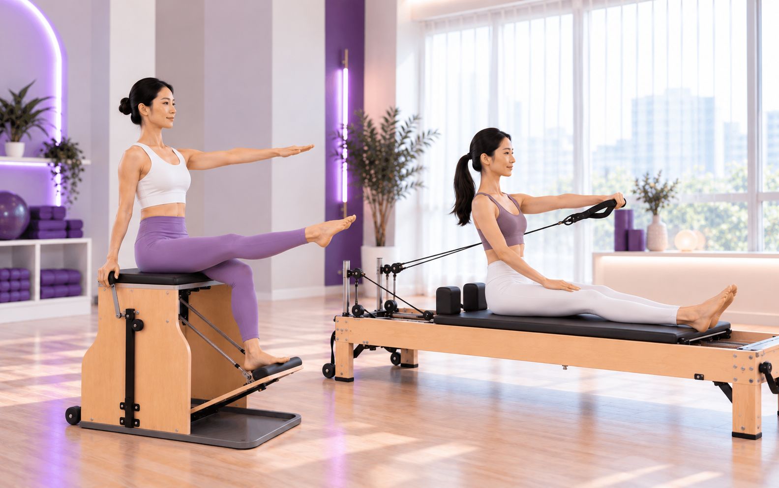 Pilates Equipment Mix Level